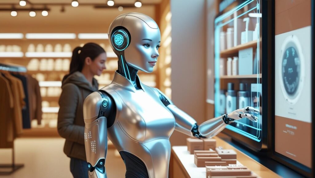 Working of custom AI models in retail industry